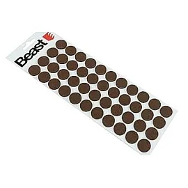 Felt Pads for Furniture 44 pcs Round Brown 20 mm Thickness
