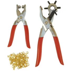 Leather Worker’s set, 6 Punch Sizes 2-5 mm, Beast
