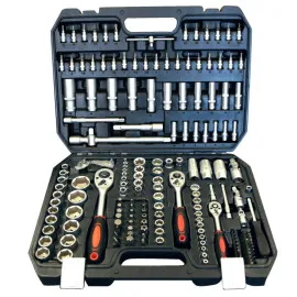 Socket Wrench set 171 pcs CR-V, 3 Ratchets 72 Teeth, Beast