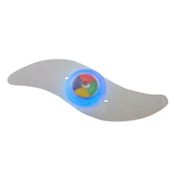 LED-lampa för ekrar på cykel - måne