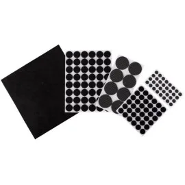 Felt and Foam Furniture Pads 125 pcs, Self-Adhesive