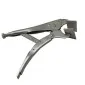 Clamp Pliers 250 mm Flat Jaws, High-Quality Steel, Beast