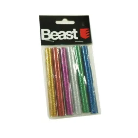 Colored Hot Glue Gun Refills 11 x 100 mm 6 pcs Multi-Colored