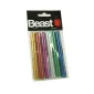 Colored Hot Glue Gun Refills 11 x 100 mm 6 pcs Multi-Colored