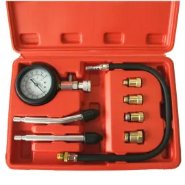 Petrol Engine Compression Tester 20 Bar, Four Adapters