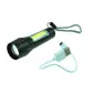 Aluminum Pocket Flashlight, USB Charging, Beast