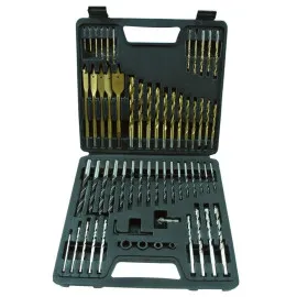 Drill set 60 Pieces, Metal Wood Concrete Drills with, Beast