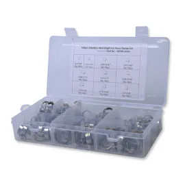 Stepless Hose Clamps 100 pcs, Stainless Steel, Beast