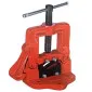 Pipe Holder, Cast Iron Construction, Steel Jaws, Beast
