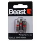Magnetic Screwdriver Bits T25 T30 T40, S2 Steel, Beast
