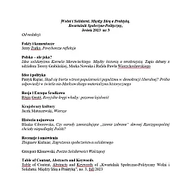 Samhällspolitisk Tidskrift Wolni i Solidarni Nr 3 Hösten 2023, Beast