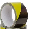 Warning Tape Yellow Black 80 mm x 100m, Beast