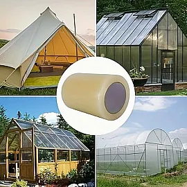Greenhouse Repair Foil Tape, 50 mm x 10m, Transparent, Beast