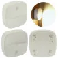 LED nattlampa med rörelsesensor 3 SMD, självhäftande, 3xAAA