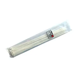 White Nylon Cable Ties 500 x 4.7 mm UV Resistant 30 pcs, Beast