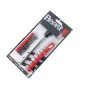 T-Handle Kit with 9 Sockets and 10 Bits, Hardened Steel