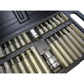 Bit set Allen TORX 12-Point, 38 Pieces, Beast