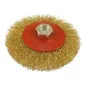 Rotating Steel Brush 100 mm M14, Crimped Wire, Beast