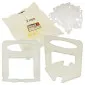 Tile Leveling Clips 2 mm, 100 pcs Durable Plastic, Beast