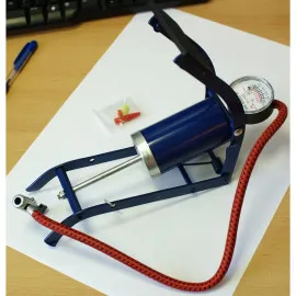 Foot Pump with Pressure Gauge, Beast