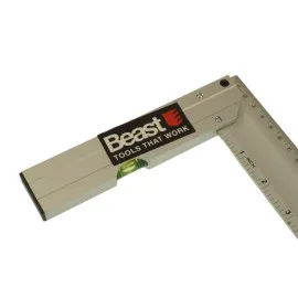 Aluminiumvinkel med vaterpass 350 mm
