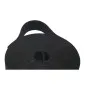 Kabelorganiserare med kardborre 15 x 5 cm, svart nylon, Beast