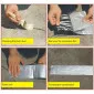 Butyl Repair Tape 10 cm x 5m Silver, 0.8 mm Thickness
