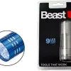 Small Camping Flashlight, 9 LED, Aluminum, 90 mm, Beast