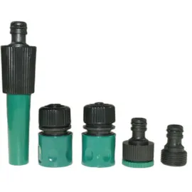 Garden Hose Fittings 1/2 Inch 5 Pieces Durable Plastic