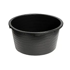 Round Mortar Tub 90 l, Durable Plastic, Beast