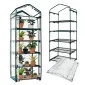 Mini Balcony Greenhouse, 193 x 69 x 49 cm, 5 Shelves, Beast