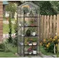 Mini Balcony Greenhouse, 193 x 69 x 49 cm, 5 Shelves, Beast