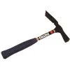 Bricklayer Hammer Berlin Type 600g, 28 cm, Forged, Metal Handle, Rubber Grip
