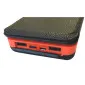 Solar Power Bank 20000mAh 4 Panels Foldable Flashlight 3 Modes Dual USB Shockproof, Beast