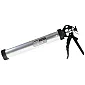 Aluminium caulking gun for 600 ml tubes, 380 mm