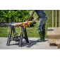 Folding Multi-Function Work Table 787 x 635 mm Sawhorse 136 kg 2 Quick Clamps, WORX WX051