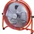 Industrial Drum Fan 56 cm  Floor Model 140W 7200m³/h Orange Powder-Coated, Xaram Energy