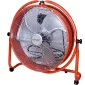 Industrial Drum Fan 56 cm  Floor Model 140W 7200m³/h Orange Powder-Coated, Xaram Energy