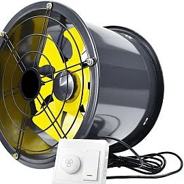 Axial Duct Fan 300 mm, 3600m³/h, 128Pa, 10-120W 230v, Waterproof IP68, Industrial Fan, Bestfan