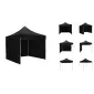 Premium popup tält 3 x 3m med 4 x 4 cm ben, robust handelstält, Namaxa