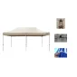 Premium Heavy-Duty 3 x 6m, 4 x 4 cm legs, Namaxa