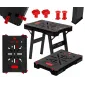 Hopfällbart Arbetsbord 150 kg 860 x 550 mm Klämfästhål Länkningsbeslag Snabbfäste, Proline