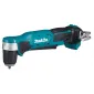 Cordless Angle Drill 12V CXT Head 84 mm Max 10 mm Steel LED Electric Brake BODY, MAKITA