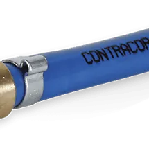 Air Hose 9 x 15 mm 40m Roll Thick-Walled Non-Toxic Installation Fittings Included, Contracor