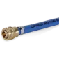 Air Hose 9 x 15 mm 40m Roll Thick-Walled Non-Toxic Installation Fittings Included, Contracor