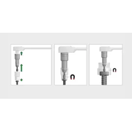 ½ Socket Ex­ten­sion with Mag­net