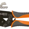 Klämtång 220 mm 45 HRC, för kabelskor 22-10 AWG, 0.5-16 mm², CrMo, NEO Tools