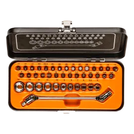Hylsnyckelsats 219 delar 1/4, 3/8, 1/2 CrV, hylsor, spärrhandtag, blocknycklar, bits m.m. NEO Tools