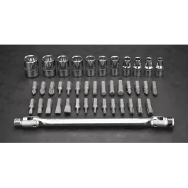 Hylsnyckelsats 219 delar 1/4, 3/8, 1/2 CrV, hylsor, spärrhandtag, blocknycklar, bits m.m. NEO Tools
