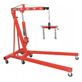 Motorflyft, kraftig verkstadskran 2000 kg med balancer, hydrauliskt, heavy duty, AppTech
